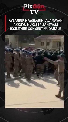 Akkuyu Nükleer Santrali’nde çalışan işçilere çok sert müdahale anları! "PERİŞAN DURUMDAYIZ!"