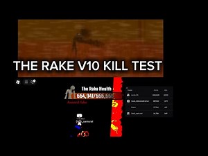 (BLACKOUT AND SPECIMEN) The Rake V10: Kill Test