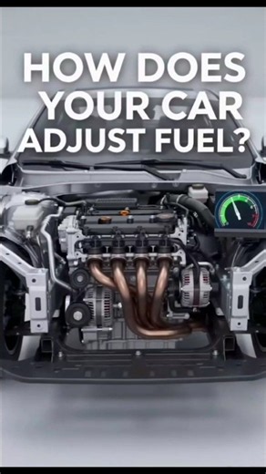 How does your car adjust the fuel? ⛽ #automobile #engine