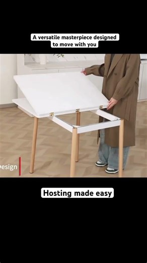 Space-Saving Magic! Best Foldable Dining Table for Small Apartments | Modern Home Furniture Review
