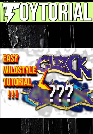 Graffiti Wildstyle Tutorial für Anfänger – Easy Wildstyle Basics