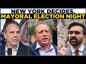 New York City Mayor Election 2025 LIVE: New York Decides New Mayor | Election Night Results