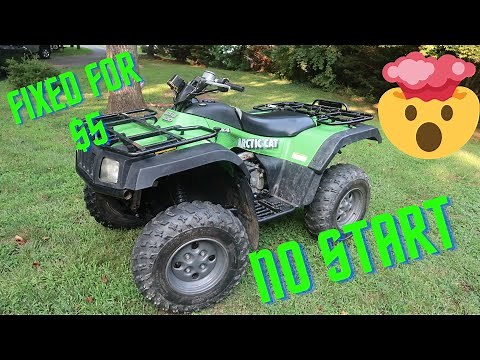 Arctic Cat 400 ATV No-Start Fix – Carb Cleaning