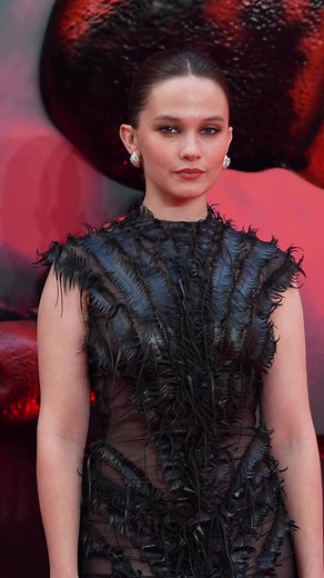 Cailee Spaeny, Spike Fearn, Archie Renaux, and director Fede Álvarez attend the premiere of “Alien: Romulus” in London. #caileespaeny #spikehearn #alienromulus