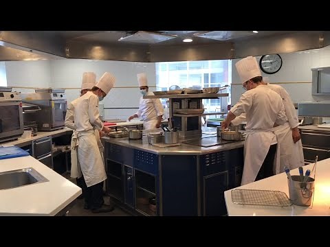 Dans l'assiette des chefs lyonnais: à la découverte des cuisines de l'Institut Paul Bocuse