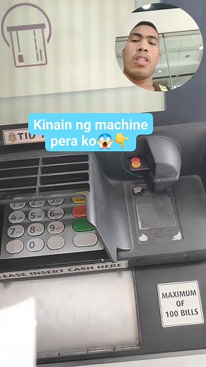 Kinain ng machine pera ko😱👇 #BPI | John Manuel Tolentino
