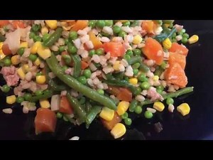 INSALATA DI BULGUR E VERDURE
