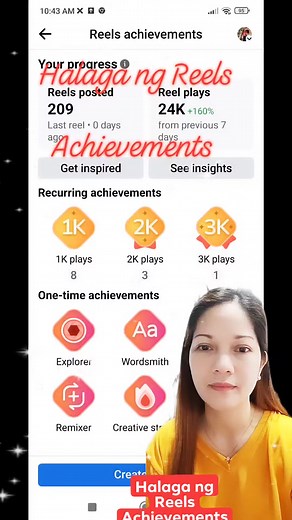 🗣️Kahalagahan ng Reels Achievements 👈 DALEN Living Life #tips #tutorial #motivational #everyone #contentcreator #MoreViews2023 #reels #reelsfb #reelsvideo #viralreels #viralvideo #trendingreels #facebookreels #shortsvideos #adsonreelsmonetization #adsonreels #kumitasareels #paanokumitasafacebookreels #paanomaunlockangadsonreels #fyp #fypシ゚viral #star #StarsEverywhere #ThankYouLord #AllGloryToGod #dalen 💙 | DALEN Living Life