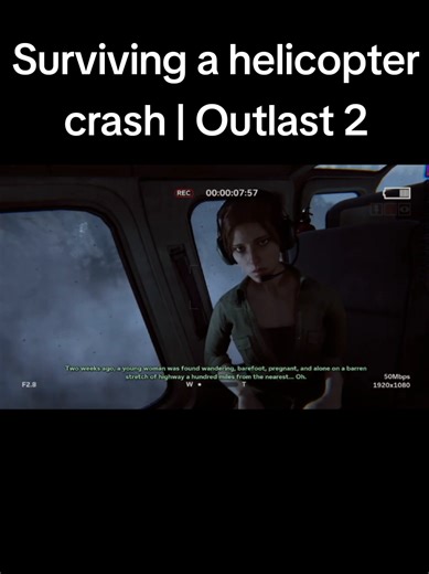 Lynn and Blake Langermann get into a helicopter crash | Outlast 2 #outlast2 #outlast2blake