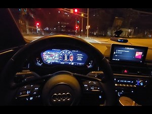 2019 Audi S4 Prestige Night Drive POV