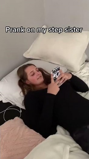 PRANK ON STEP SISTER😂