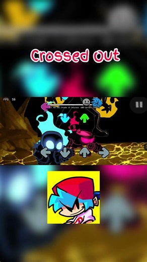 FNF Mobile | Crossed Out #fnf #fnfandroidport #video #shortvideo #short #parati #fnfmod #fnfmoblie