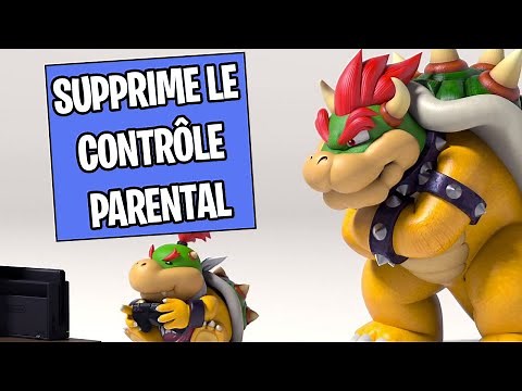 Comment désactiver le Contrôle parental sur Nintendo switch