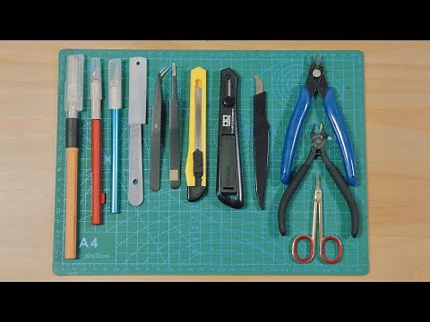Building Your First Scale Model Car: Basic Hand Tools