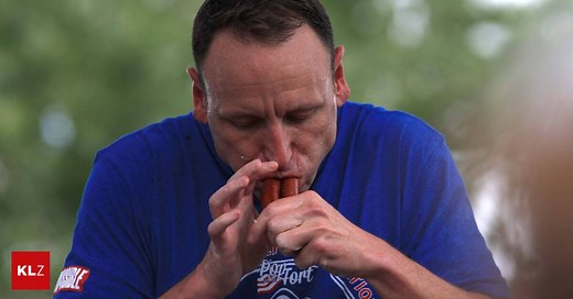 83 Hotdogs: Neuer Weltrekord für Wettesser Joey Chestnut