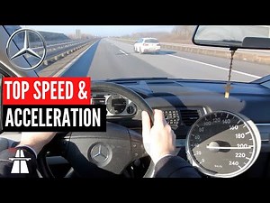⛔️ MERCEDES BENZ B200 CDI W245 | TOP SPEED ON GERMAN AUTOBAHN