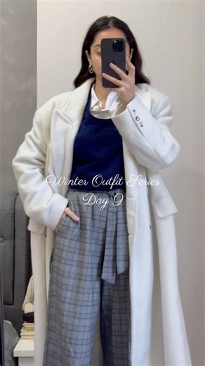White Coat Winter Outfit ❄️ | Cozy Girly Winter Outfit Inspo #ootdguide outfitideas #ootdguide
