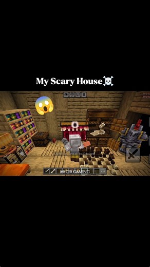 My Scary Minecraft House 😨 #shortvideo
