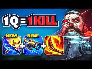 NEW ONE SHOT GANGPLANK BUILD! ONE Q = ONE KILL