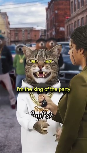 Subscribe to the RapPets channel to support the animal rappers! :D #animalrap #hiphopmusic #cat