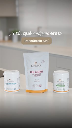 Sean cuales sean tus preferencias… seguro que tenemos un colágeno para ti. Y es que creemos tanto en los beneficios de tomar colágeno, que hemos creado distintas opciones para que encuentres la que mejor se ajusta a tus necesidades. En este post ves el formato en polvo, pero también lo tienes en comprimidos, en líquido o en stick. Tú eliges cómo cuidarte. 🤗 Dinos… ¿qué colágeno eres tú? #Colágeno #AnaMariaLajusticia | Ana Maria Lajusticia
