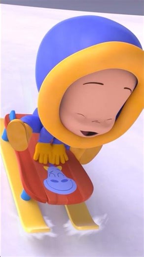 So many things you can do in the snow! ❄️⛄😍 #Cuquin #Cartoons #AnimatedDrawings #Christmas