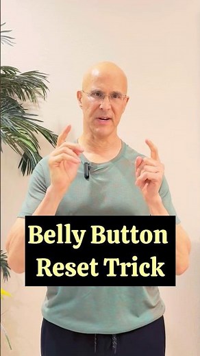 Belly Button Reset Trick! #drmandell #health #healing #digestion