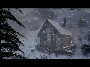 BRUTAL ARCTIC WINTER with EXTREME COLD and blizzard for sleeping. SEVERE WINTER STORM 2024