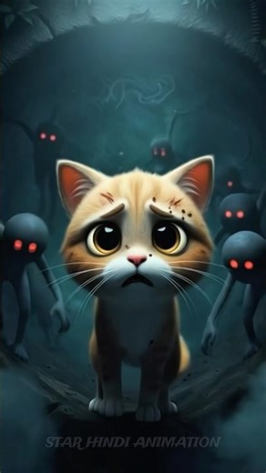 CAT horror story part 1 👹 #horror #catvideo