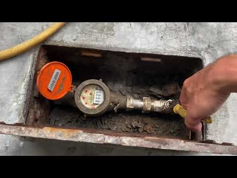 自來水進水端DIY安裝水壓錶