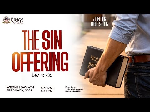 Bible Study | The Sin Offering
