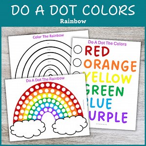 Rainbow Coloring Pages