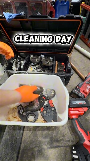 Eric Aune on Instagram: "“Take care of your tools and they’ll take care of you” I’ve heard that a few times over the last couple decades. I believe it and that’s why about once a year I go thru my most used press jaws and give them a scrub (surface rust is inevitable given work and storage environment) I use @fluidfilmusa (not sponsored) to protect the metal. It’s amazing at lubricating and protection. I’ve used a ton of this type of product and so far this has been the best for my tools. It’s f