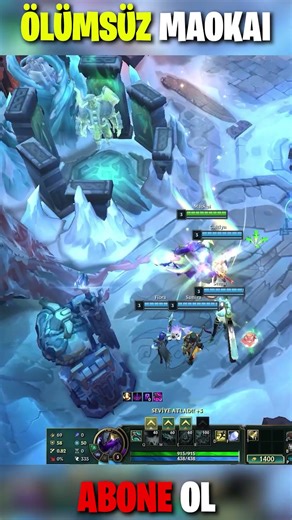 tek pasif ile 5000 heal :d #maokai #leagueoflegends