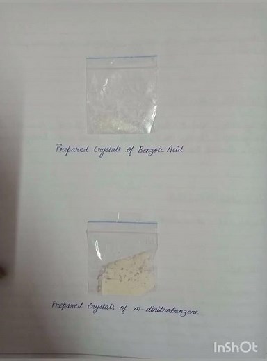 Recrystallization of Organic Compounds Chemistry (H) Organic Practical Sem 1