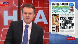 1.6K views · 15 reactions | Andrew Doyle brings you Saturday's front pages...  The Daily Telegraph: War crime arrest warrant for Putin  The Guardian: NHS doctors offered £5000 to lure staff into private jobs  The Mirror Victory over cruel hunters  The Times Holidays hit as passport staff walkout | GB News | Facebook