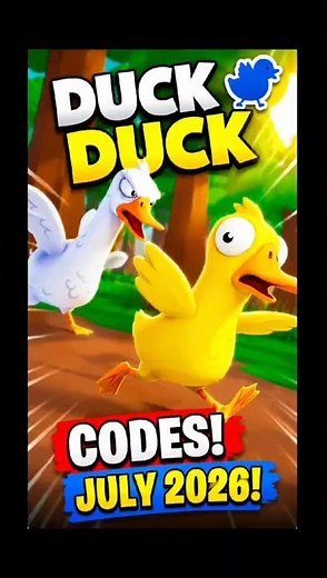 🦆 ALL NEW Duck Duck Codes (July 2026) 🔥 Free Rewards #roblox #codes