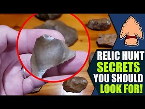 Arrowhead Hunting - Identify Paleoindian Native American Indian Relics
