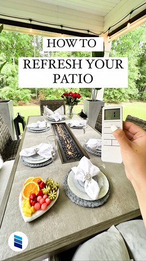 2.3K views · 33 reactions | Turn your patio into the outdoor area of your dreams this summer with motorized heavy duty outdoor solar shades ☀️ Give yourself a refreshing break from the heat with Heavy Duty Outdoor Solar Shades in Capri 8%. #outdoordesign #outdoorshades #patiodecor | Blinds.com | Facebook