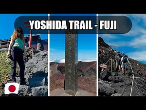 Climbing Mount Fuji on the Yoshida Trail from the 5th Station in a day