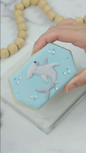 Hammerhead Shark | Satisfying Cookie Decorating Video
