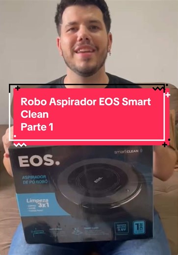 Review Robo Aspirador EOS Smart Clean #robot #robo #aspirado #limpeza #smart #dicas #eos #CapCut