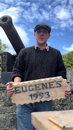 Reviving a Failed Sign with Woodworking and Gold Leaf | Sarah Cronin Art