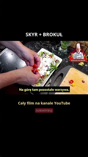 Skyr + Broccoli shorts 8 from episode 135 YT Milewski Culinary #recipe #healthyfood #salad