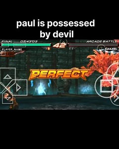 paul as devil jin tekken 6 ppsspp