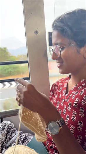 🚎Bus Travel Crochet Vlog Part-2🌸💐