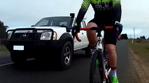 WATCH: Cyclists near miss with ‘reckless’ driver