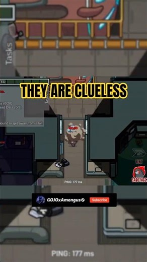 IQ 999 Imposter Win! 🧠 #amongus #gojo #gaming #impostor #amongusmemes #amongusgameplay #games #funny