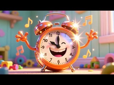 The Happy Alarm Clock Song | Morning Routine Rhyme for Kids | Nursery Rhymes & Songs for Children
