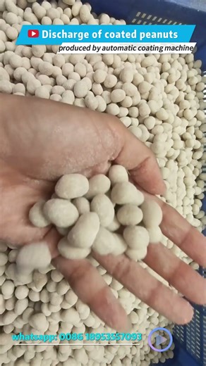 Industrial Automatic Peanut Coating Machine -Boost Your Coated Peanut Production Efficiency!